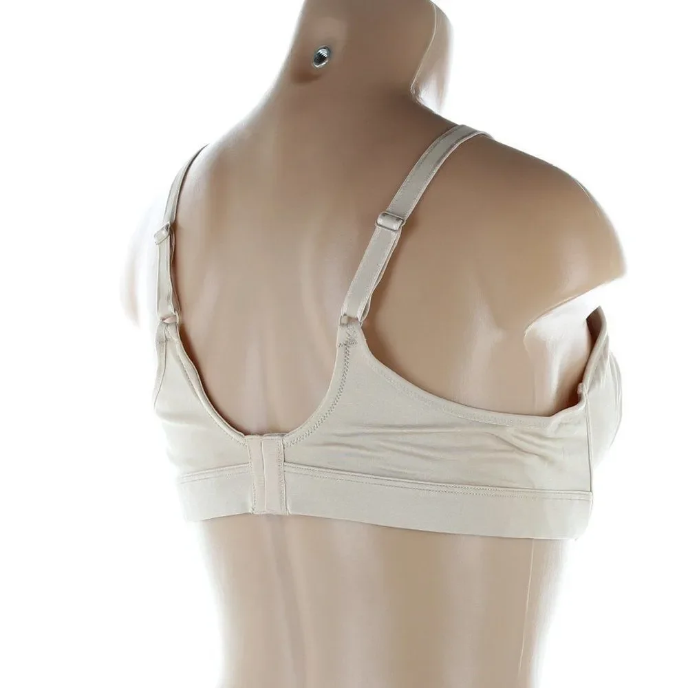 Breezies Classic Beige Underwire Full Coverage Unlined Bra - 38 B - Picture 7 of 10